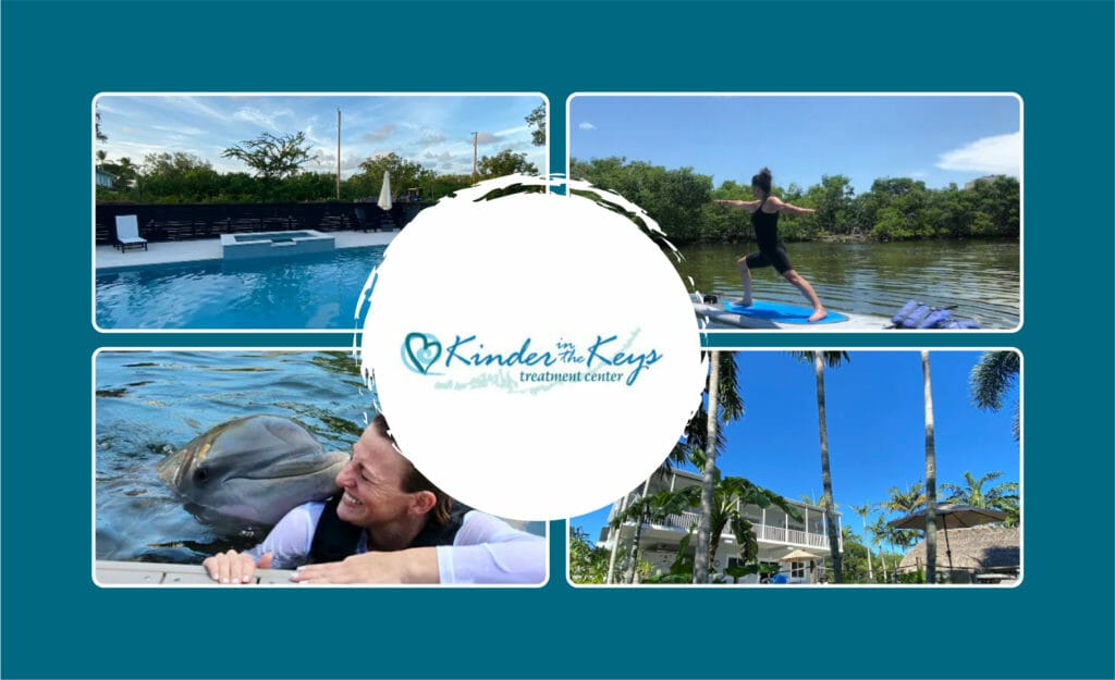 kinder in the keys logo with four featured facility image